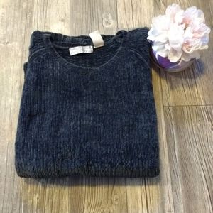 Chenille Crew neck Sweater